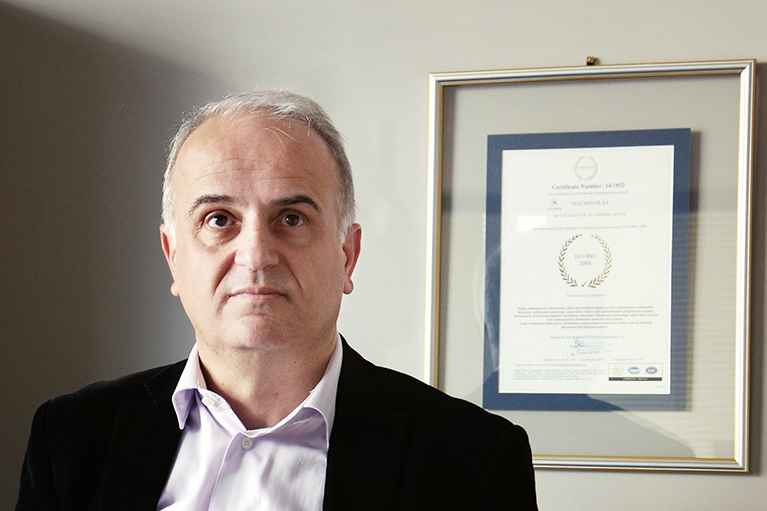 Ο CEO Νίκος Μαραντίδης στην Κάρπαθο για το έργο της Τηλεμετρίας