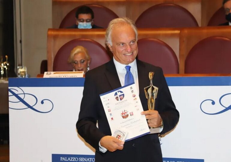 Το Ειδικό Βραβείο «Giuseppe Sciacca» απενεμήθη στον Δρ Κωνσταντίνο Κωνσταντινίδη