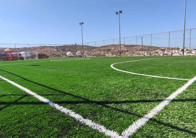 Εκσυγχρονισμός γηπέδου ποδοσφαίρου 5χ5 από τον Δήμο ΗΝ Κάσου
