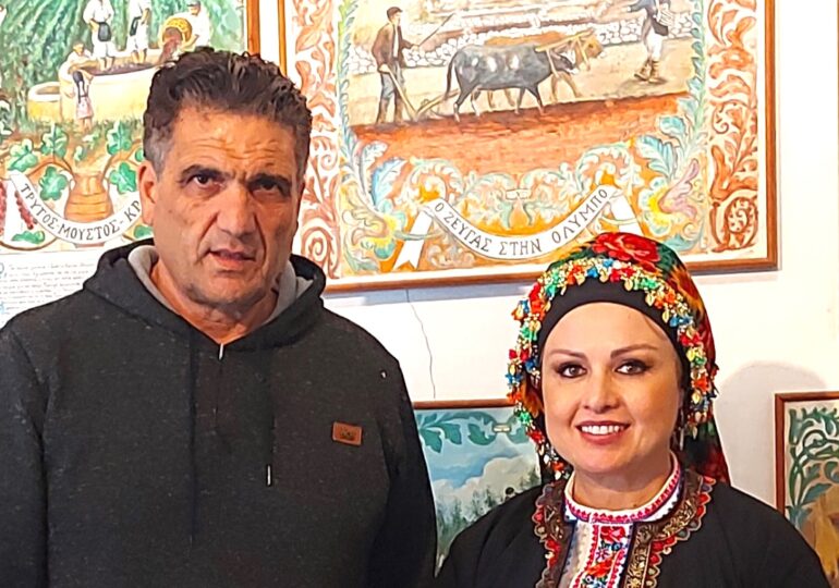 Χριστίνα Κόζα. Από τον Αρχάγγελο της Ρόδου στην Όλυμπο με το παραδοσιακό Καβάι