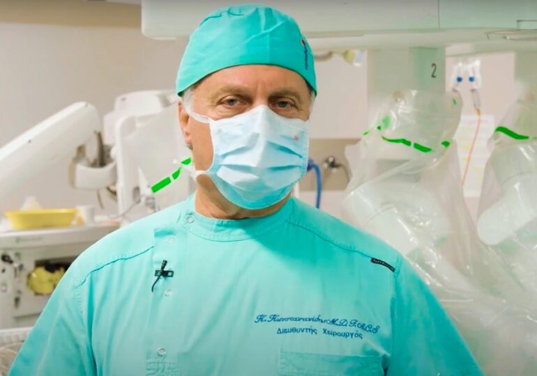 Στα άδυτα της ρομποτικής χειρουργικής με τον κορυφαίο Δρ Κωνσταντίνο Κωνσταντινίδη! (VIDEO)