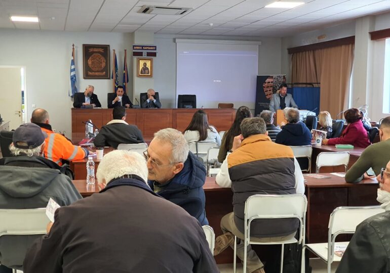 Ο Δημήτριος Γοβδελάς προεδρ. ΛΑΤΟΔΟΜΙΚΗΣ ΝΗΣΩΝ απαντά στην επιστολή του Μιχαήλ Φελλουζή