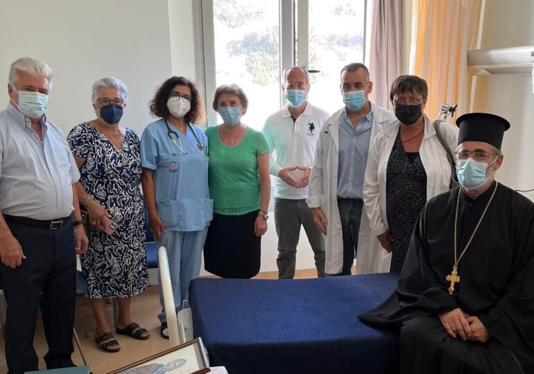 Εγκαίνια ΜΟΝΑΔΑΣ ΑΥΞΗΜΕΝΗΣ ΦΡΟΝΤΙΔΑΣ (ΜΑΦ) στο Γενικό Νοσοκομείο ΚΑΡΠΑΘΟΥ. Δωρεά Κωνσταντίνου και Μαρίκας Χριστοδουλάκη