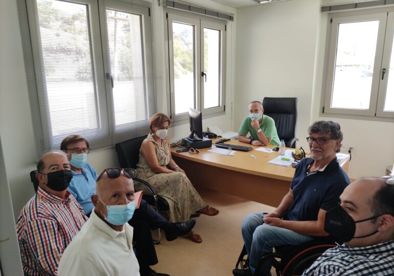 Αντιπροσωπεία του Συλλόγου Ατόμων με Αναπηρία Καρπάθου, συναντήθηκε με τον Διοικητή του Νοσοκομείου Βασίλη Στασινόπουλο