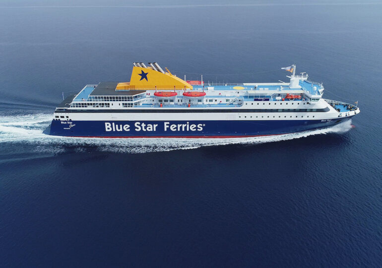 BLUE STAR CHIOS: Τα εβδομαδιαία δρομολόγια του πλοίου