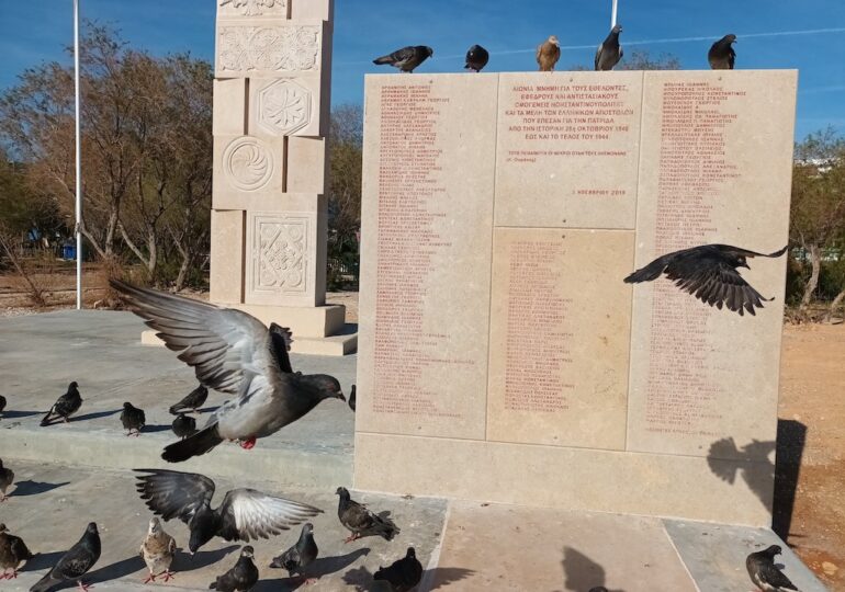Στο μνημείο υποβρυχίων ο Κώστας Θωκταρίδης μας υπενθύμισε τον Καρπάθιο ήρωα, Βασίλειο Γεωργίου