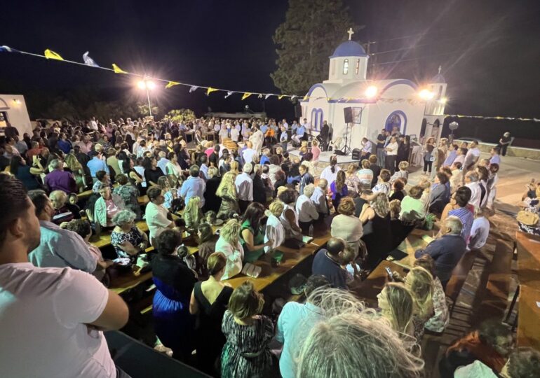 Κάρπαθος: Πανηγύρισε ο Αγίος Ιωάννης στο Λακκί Μενετών (28.8.2023)