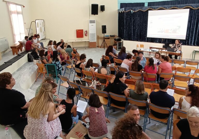 Αρχοντούλα Διακογεωργίου - Μανόλης Σοφός: Επιμορφωτικές συναντήσεις για εκπαιδευτικούς που υπηρετούν στα Δωδεκάνησα