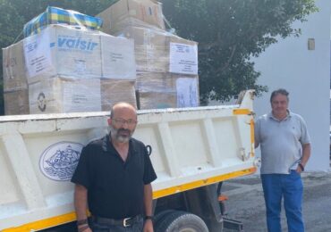 Δήμος Η.Ν. ΚΑΣΟΥ: Αποστολή ειδών πρώτης ανάγκης στους πλημμυροπαθείς του Δήμου Παλαμά Καρδίτσας