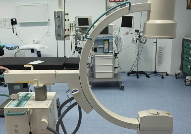Νοσοκομείο Καρπάθου: Έτοιμο για λειτουργία το φορητό ακτινολογικό μηχαν. - τύπου C-ARM