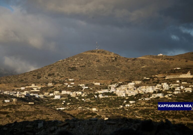 Σε τσιμεντοστρώσεις κοινοτικών οδών στο Σπόα προχωρά ο Δήμος Καρπάθου