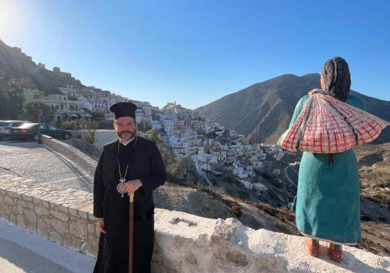 Στην Όλυμπο της Καρπάθου ο Μητροπολίτης Νιου Τζέρσεϊ κ. Απόστολος