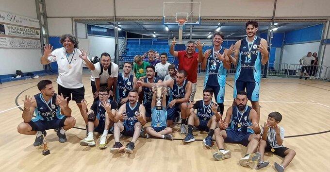 Η ΟΛΥΜΠΟΣ για 7η συνεχόμενη φορά, 8η συνολικά, νικήτρια του καλοκαιρινού τουρνουά μπάσκετ