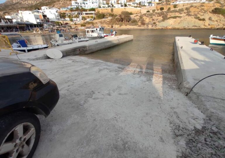 Μανώλης Παραγυιός: Οι πρώτες νόμιμες Ράμπες Καθέλκυσης Σκαφών Αναψυχής στην Κάρπαθο! 