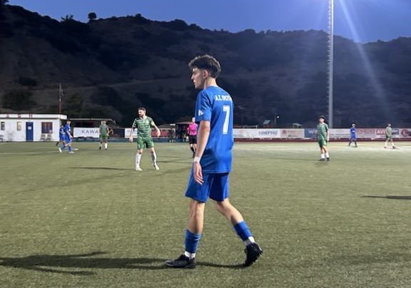 Ο Γιώργος Φουντής από την Κάρπαθο στις προπονήσεις του Αλμυρού