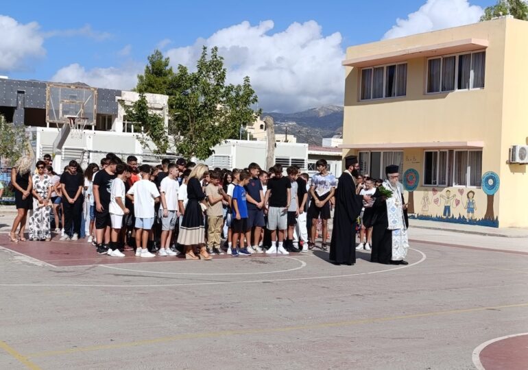 Καλλιόπη Ιωαννίδου: Ανοίξαμε και πάλι τις πόρτες του Σχολείου μας!