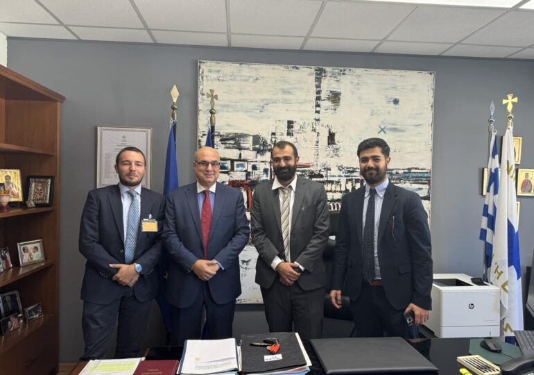 Ο συμπατριώτης μας, δικηγόρος ΓΓ ΕΑΝΔΑ Γεώργιος Δήμαρχος, συναντήθηκε με τον Γενικό Γραμματέα του Υπουργείο Δικαιοσύνης