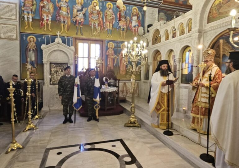 Στιγμές από την εορτή των Εισοδίων της Θεοτόκου στην πόλη της Καρπάθου (21.11)