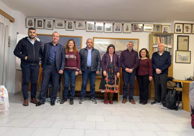 Ο “ΠΟΡΘΜΙΟΣ ΠΟΣΕΙΔΩΝ” στα γραφεία της αδελφότητας Ολυμπιτών " Η ΔΗΜΗΤΡΑ"