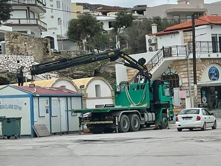 Αφαιρέθηκε το κοντέινερ από τα Πηγάδια. Ικανοποίηση από την ΚΑΡΠΑΘΙΑΚΗ ΕΝΩΣΗ