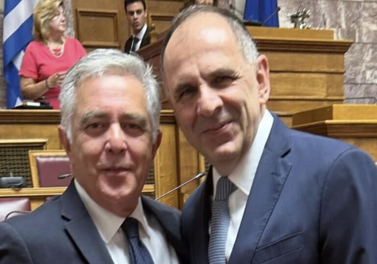 Ο Βασίλειος Υψηλάντης ευχαριστεί τον Γιώργο Γεραπετρίτη για την ανταπόκριση του στο θέμα της express visa για τους επισκέπτες από την Τουρκία