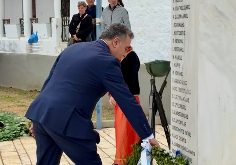 Το μήνυμα του Μάνου Κόνσολα από την Κάρπαθο για την Εθνική επέτειο 25ης Μαρτίου
