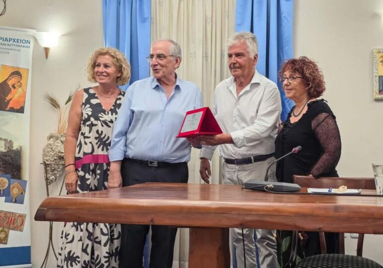 Τιμή στον Κώστα Πάχο! Μισός αιώνας προσφοράς στη Λέρο και δεσμός αγάπης με την Κάρπαθο