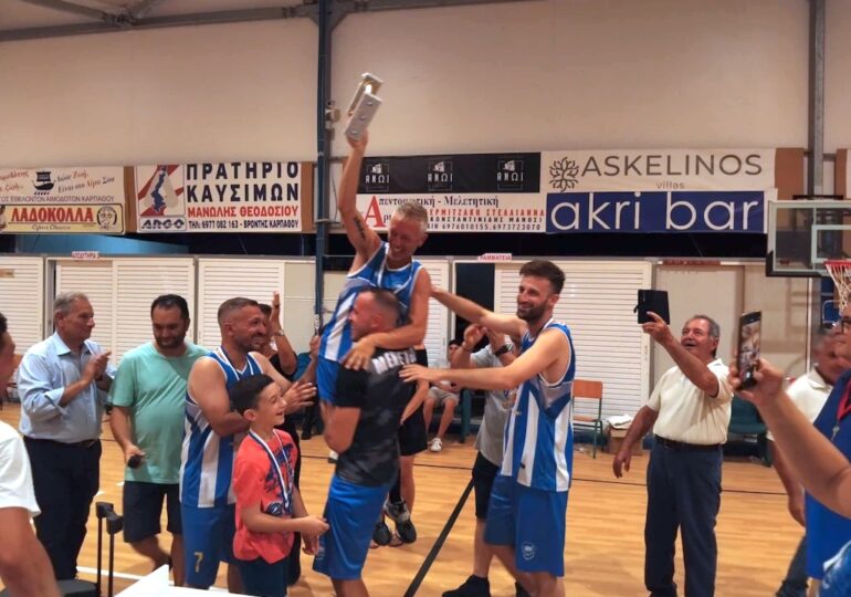 Στις ΜΕΝΕΤΕΣ ο τίτλος του τουρνουά μπάσκετ Καρπάθου-Κάσου!