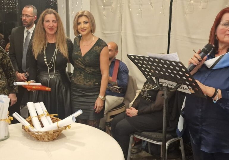 Η Κατερίνα Εμμανουήλ στη βράβευση αριστευσάντων μαθητών της Καρπάθου