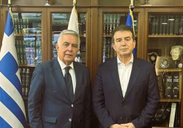 Ο Βασ. Υψηλαντης έθεσε στον Μιχ. Χρυσοχοΐδη το ζήτημα της υποστελέχωσης της Αστυνομικής Υποδιεύθυνσης Καρπάθου