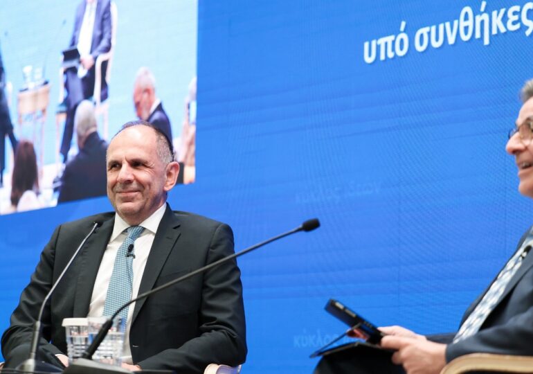 «Η “Γαλάζια Πατρίδα” δεν έχει έρεισμα στο Διεθνές Δίκαιο» – Τι είπε ο Γιώργος Γεραπετρίτης