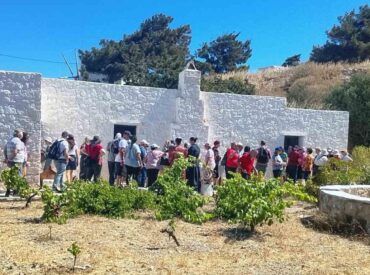 140 επισκέπτες από κρουαζιερόπλοιο στο Αγροτικό Μουσείο Πυλών