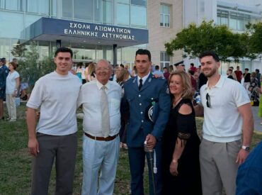 Με «Άριστα» και το ξίφος του Αξιωματικού για τον Χρήστο Ι. Ευαγγέλου: Μια στιγμή υπερηφάνειας και δικαίωσης
