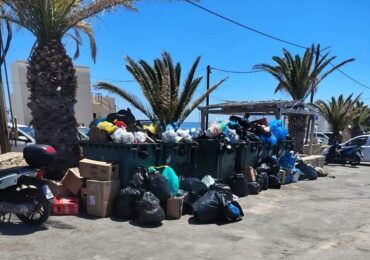Λευκός Καρπάθου: Η πρώτη εικόνα που αντικρίζουν οι τουρίστες