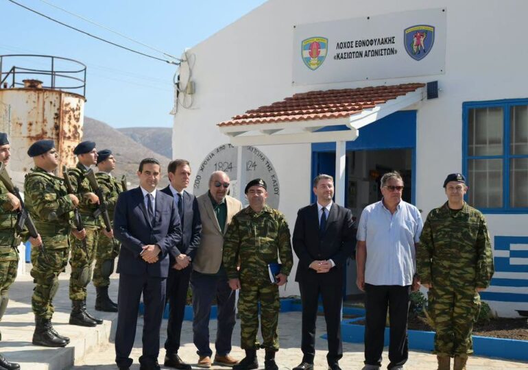 Μήνυμα Ανδρουλάκη από την Κάσο για τα εθνικά συμφέροντα και την ηλεκτρική διασύνδεση