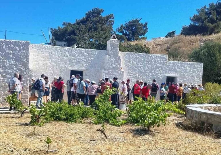 140 επισκέπτες από κρουαζιερόπλοιο στο Αγροτικό Μουσείο Πυλών