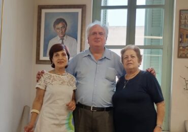 Ειρήνη Γιάννουστα – Γιώργος Τσαμπανάκης: Μια επίσκεψη με άρωμα Καρπάθου στο Ίδρυμα Λεντάκη