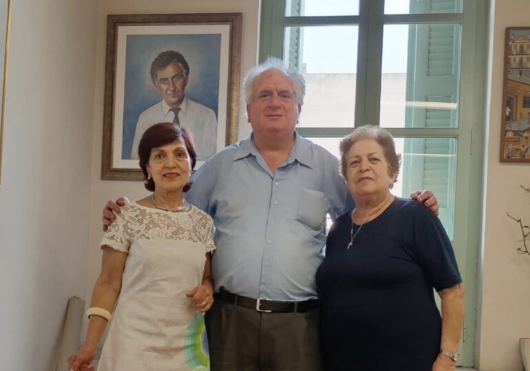 Ειρήνη Γιάννουστα – Γιώργος Τσαμπανάκης: Μια επίσκεψη με άρωμα Καρπάθου στο Ίδρυμα Λεντάκη