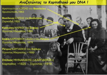 Η Κάρπαθος δεν είναι Λέρος – μια οικογενειακή ιστορία που γυρίζει πίσω στον χρόνο