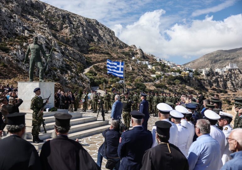 Αντιφώνηση του Προέδρου της Δημοκρατίας Κωνσταντίνου Αν. Τασούλα στο γεύμα που παρέθεσε προς τιμήν του ο Δήμαρχος Καρπάθου